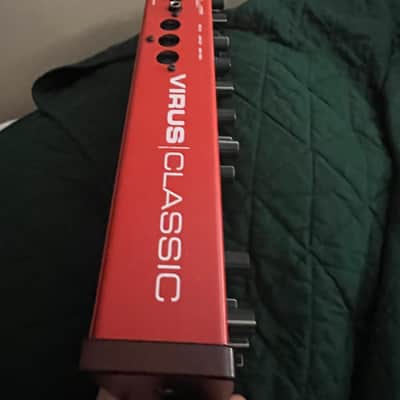 Access Virus Classic Desktop Digital Synthesizer 2002 - Red / Black image 8