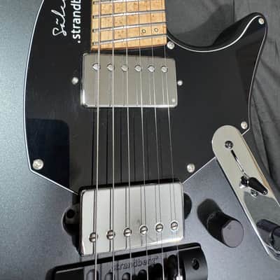 Strandberg Salen Classic NX 6 Tremolo Electric Guitar (Black Granite) with Hard Case, Gig Bag, & Accessories image 8