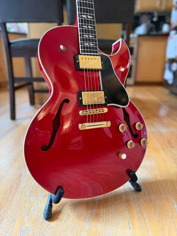 2009 Gibson ES-137 Custom – Candy Apple Red | All Original | Varitone Circuit | COA | Original Hardshell Case image 1