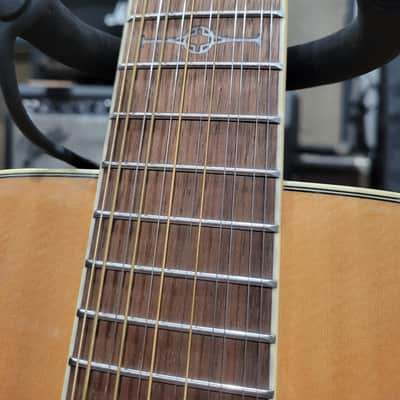 Alvarez AD60-12 12-String Dreadnought Acoustic Guitar W/ Case - Natural (C016-39) image 3