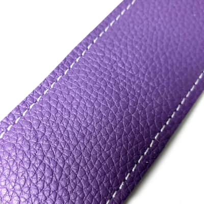 Sparkle Iridescent Premium Leather Ukulele Strap -Shimmer Leather Design Ukulele Strap -Handmade -Soft Leather Ukulele Strap -Button Strap image 2