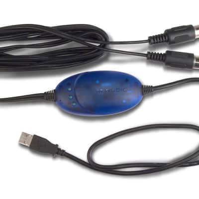 M-Audio MIDISport UNO USB Bus-Powered MIDI Interface 1 Input / 1 Output Cable image 1