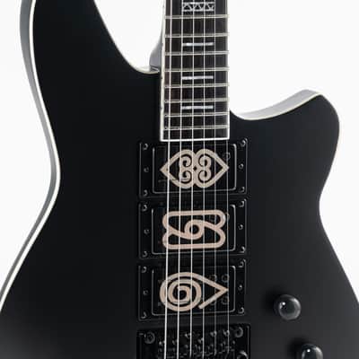 Reverend Vernon Reid Signature The Darque Electric Guitar - Satin Midnight Black image 5
