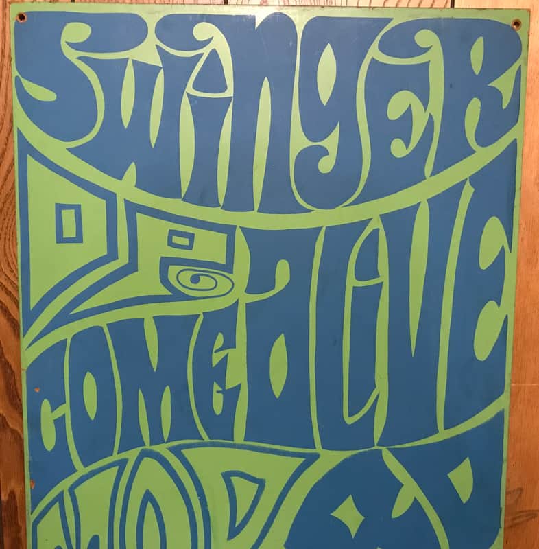 RCA Victor New Look in Sound Sign Store Display 1969 *Side panel* image 1