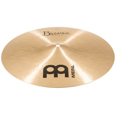 Meinl Byzance Traditional Medium Hi Hat Cymbals 15" image 1