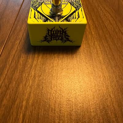 Dunn Effects Death Knob HM EQ Blender 2023 - Fluorescent Yellow image 2