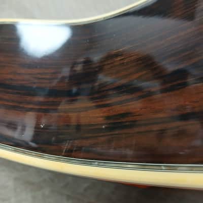 Vintage 1973 Morris W-40 Dreadnought w/ Original Hard Shell Case image 20