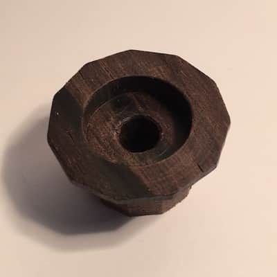 Guilford Brazilian Rosewood 11 Sided Facet Cut Guitar Knob - V/T - USA image 3