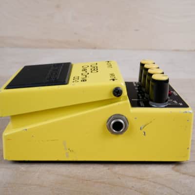 Boss OD-2 Turbo OverDrive (Black Label) 1987 Yellow Vintage Made in Japan ACA image 3