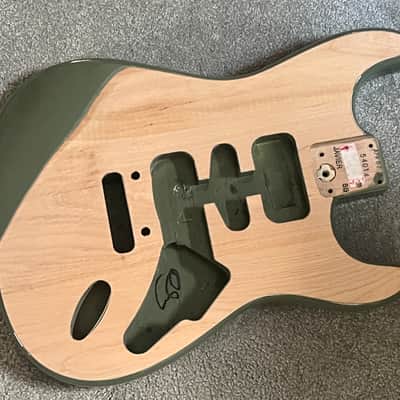 Fender American Stratocaster guitar body unfinished image 1