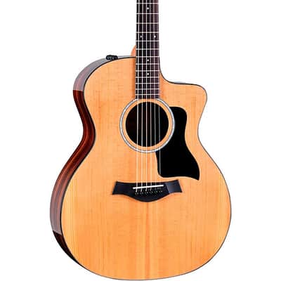 Taylor - 214ce Plus - Acoustic-Electric Guitar - Rosewood/Spruce - Natural - with  AeroCase (214CE PLUS) image 1