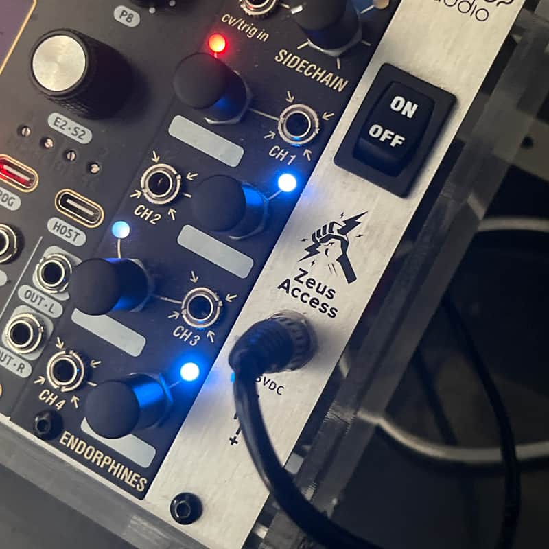 2022 – Present Endorphin.es Cockpit 2 Eurorack Synth Module Black