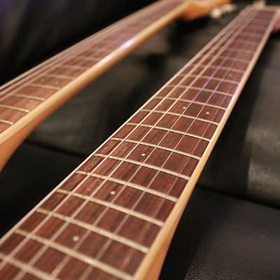 Mosrite ‘Joe Maphis’ Style Double Neck 1966 Blue image 6