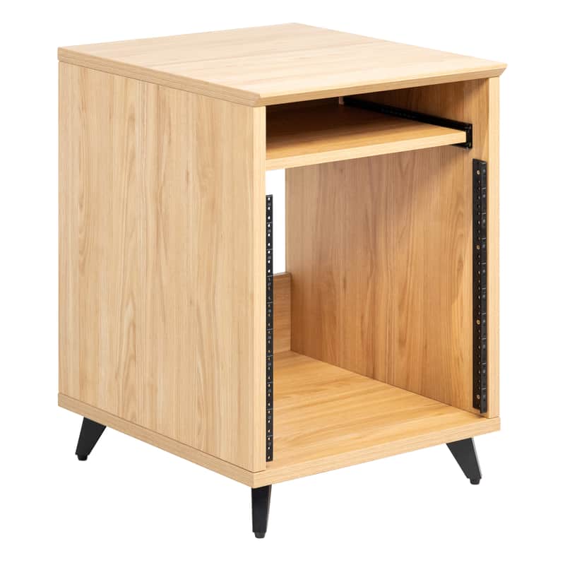 Gator Frameworks GFW-ELITEDESKRK-MPL Elite Series Desk 10U Rack - Maple Open Box image 1