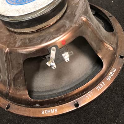 Vintage Fender CTS 1978 12” 8 Ohms Speaker (FOR PARTS) image 3