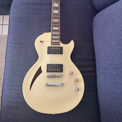 ESP Eclipse (Semi-Hollow) Late 90s - White image 1