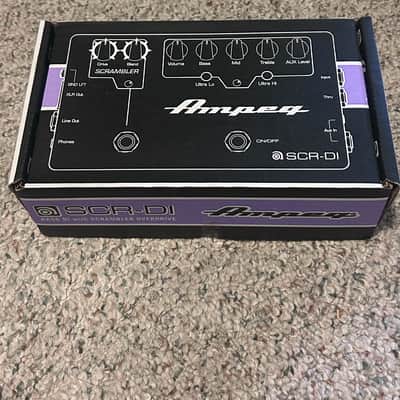 Ampeg SCR‑DI Bass DI Preamp with Scrambler Overdrive 2010s - Black image 4