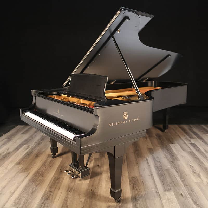 Steinway Model D Grand Piano, 8'10" - Fully Restored, Satin Ebony