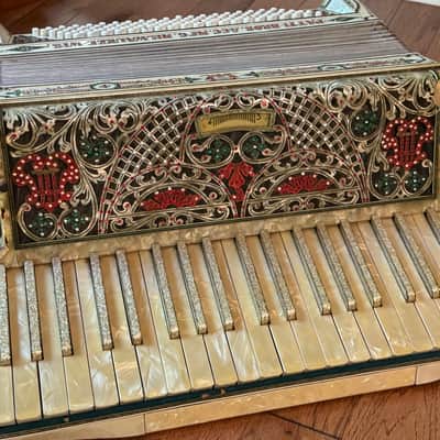 Patti Bros Milwaukee Wisc. Accordion Vintage Sold AS IS Project image 4