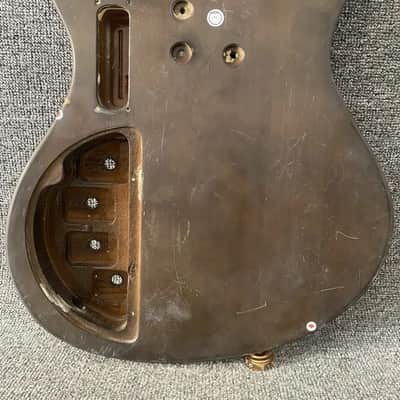 Veneer Tiger Maple Top Solid Basswood Bass Body image 4