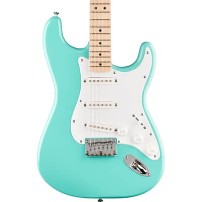 Squier Sonic Stratocaster HT MN Sea Foam Green - Electric Guitar image 3