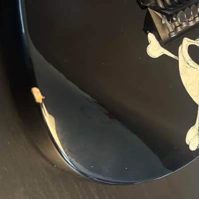 Squier Showmaster HH Skull & Crossbones 2003 - 2004 - Black Metallic / Skull & Crossbones image 13
