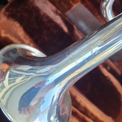 Fe Olds Silver Trumpet 1970,S Circa with D slide image 9