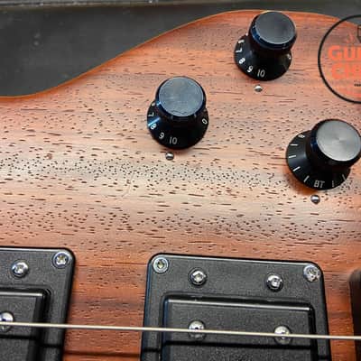 1986 Wal Mk1 4-String Bass Padauk Facings image 12