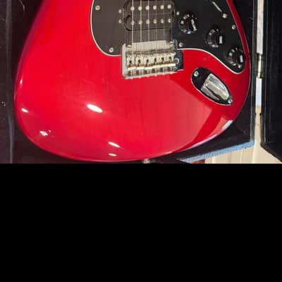 Fender FSR Limited Edition Player Stratocaster HSS with Pau Ferro Fretboard 2017 - 2021 - Candy Red Burst image 8