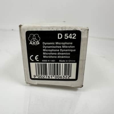 (New) AKG D542 Dynamic Gooseneck Microphone image 1