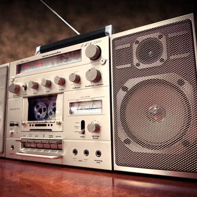 MARANTZ BOOMBOX 🌈MINT & RaRe🌈 Vintage Stereo Cassette Recorder image 3