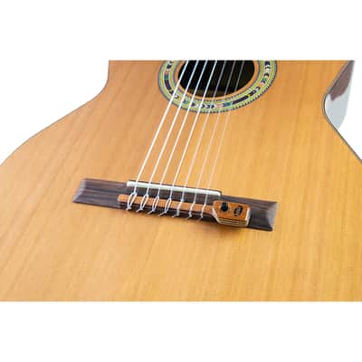 KNA NG27S Bridge Mounted Piezo Pickup with Volume for 7 String Classical Guitars image 5