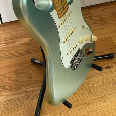 Fender American Professional II Stratocaster with Maple Fretboard 2020 - Present Mystic Surf Green image 3