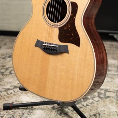 Taylor 414ce Studio Grand Auditorium Acoustic/Electric Guitar - Natural with Gig Bag image 4
