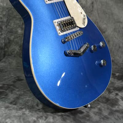 Gretsch G5230 Electromatic Jet V Tail Blue Metallic w Gigbag & FAST Same Day Shipping image 7