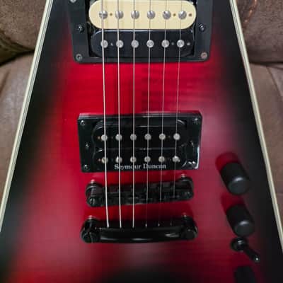 Epiphone Dave Mustaine Signature Flying V Prophecy 2023 professional repaired headstock/gibson and duncans installed image 4