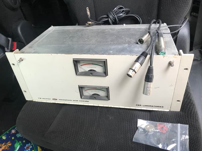 CBS Laboratories 411 Volumax stereo compressor limiter image 1