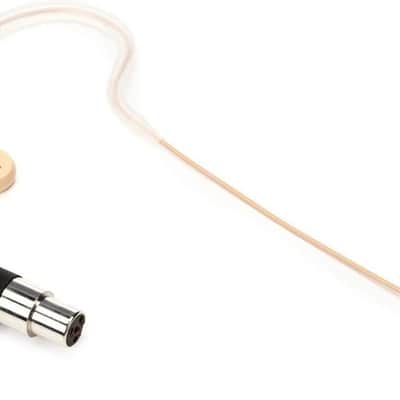 Shure Microflex MX153 Earset Headworn Microphone - Tan, Omnidirectional Mic (MX153T/O-TQG) TQG / TA4F Connector on ear over ear mic for Shure Wireless Bodypack Transmitter System BLX GLXD SLX PG 1 in ears lapel (MX153T/O-TQG) MX53 image 4