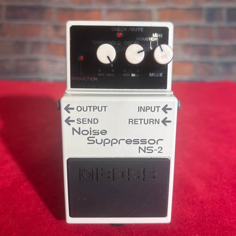 Boss NS-2 Noise Suppressor (Silver Label) 1989 - Present - White image 1