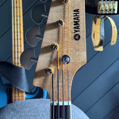 Yamaha SB-55 Bass 1975 Sunburst – Documented MIJ Vintage w/ Original Case & Papers image 8