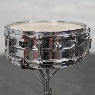 Used Vintage Sonor Champion 5pc Drum Set Metallic Orange w/Hardware - Very Good image 13