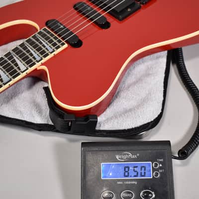 1987 Jackson USA Custom Neck-Thru Telly Style Red Vintage Electric Guitar w/OHSC image 22