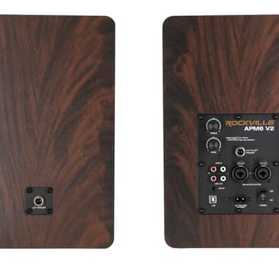 (2) Rockville APM6D v2 6.5" Powered Studio Monitors w/USB/Bluetooth+36" Stands image 14