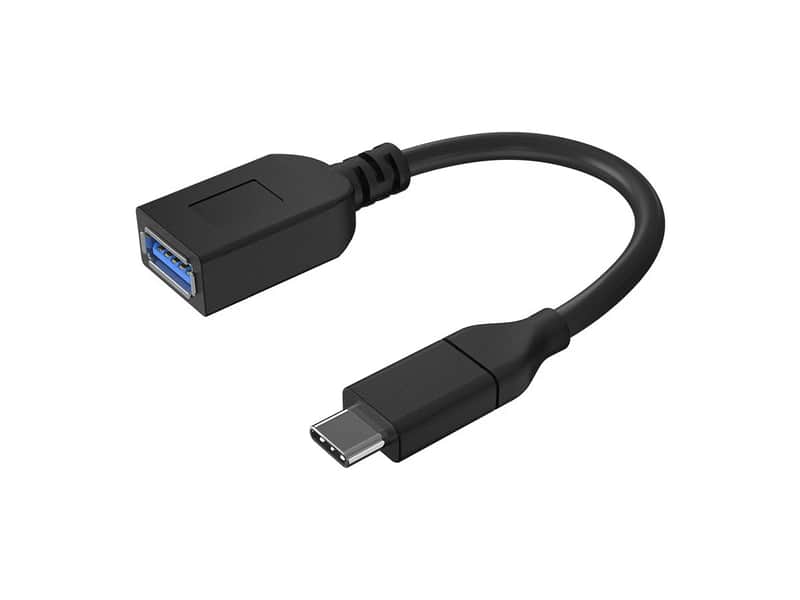 New USB Type-C to USB-A Female 3.1 Gen 1 Extension Cable, 5Gbps, 3A, 30AWG, 0.5ft image 1
