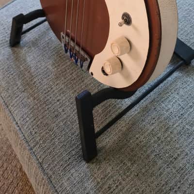 Naturally Relic'd 1959 Danelectro 3412 Short-horn Bass and Hardcase image 2