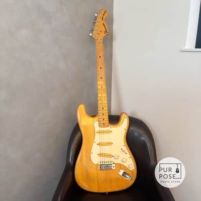 1970s Fernandes Burny Custom FST-75N "Oni-Sen" (Heavy Sen Ash) image 14
