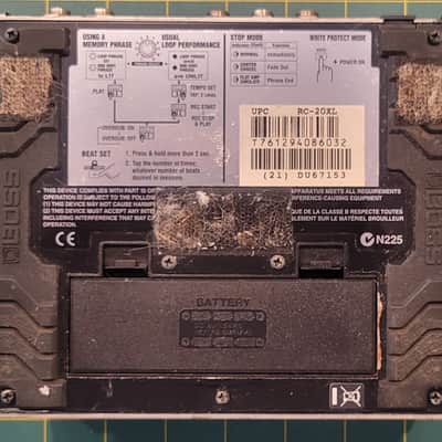 Boss RC-20XL Loop Station 2005 - Present - Black image 3