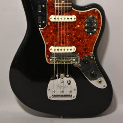 1963 Fender Jaguar Black Refin L-Series Pre-CBS w/HSC image 2