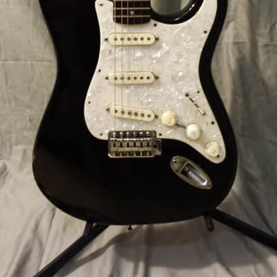 Black Epiphone S210 (Strat Copy, 1990s) image 2