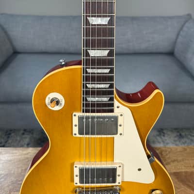 2007 Gibson Custom Shop Historic Collection '58 Les Paul Standard Flame Top Reissue - Butterscotch image 5